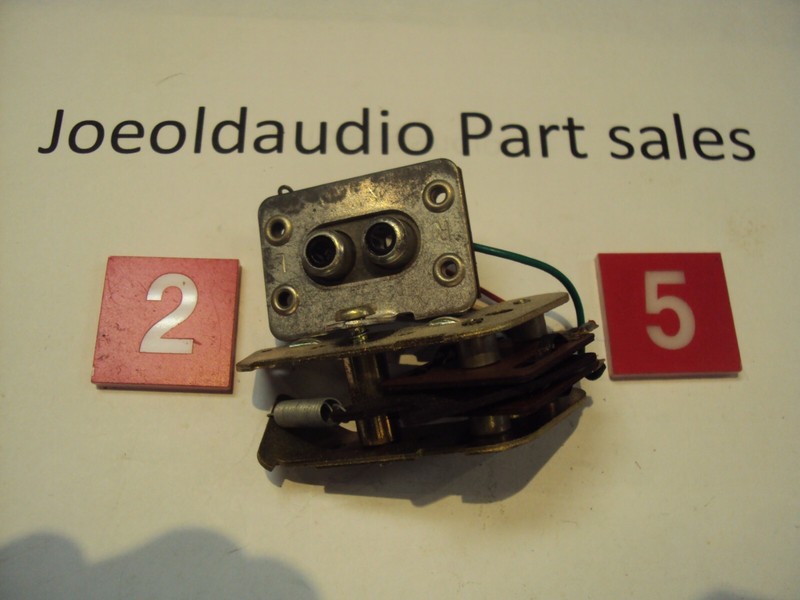 Garrard Turntable SL 65 65 MKii SL 55 50 MKii RCA Jacks & Hum Eliminator Switch.