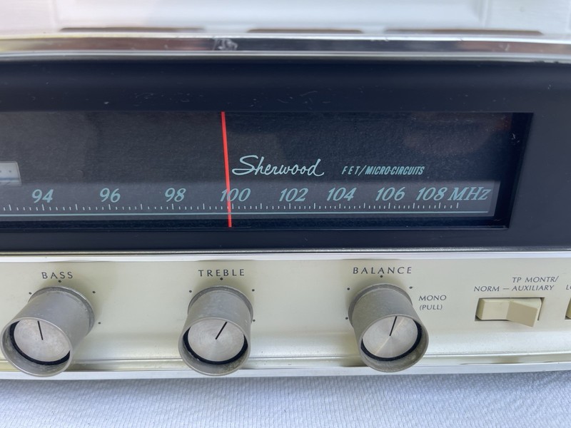 Rare!Vintage Sherwod S-8600A FET/Micro-Circuit 100 Watts FM Stereo Receiver gallery