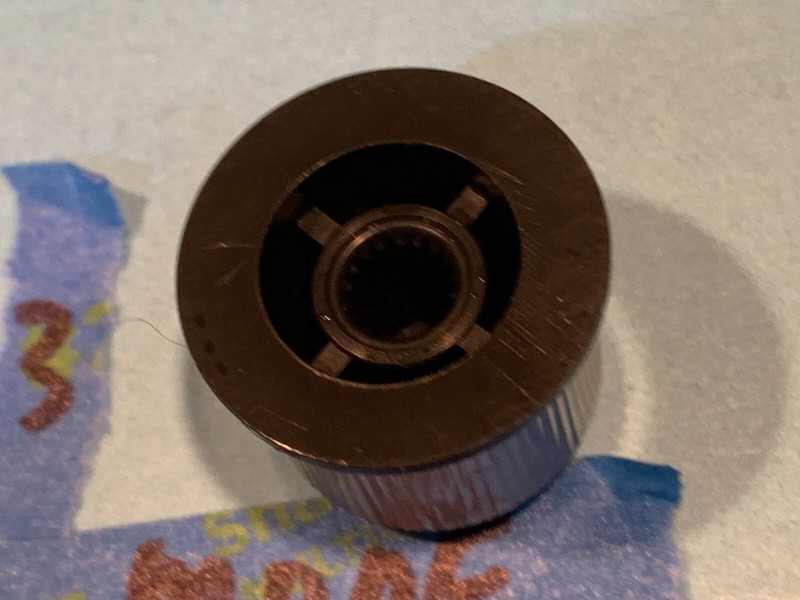 Kenwood KR-9340 Vintage Quad Receiver Parting Out Mode Balance Knob #3 gallery