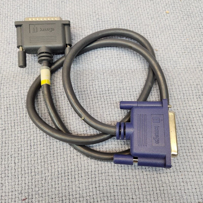 Iomega Parallel Cable 25 Pin DB25 Male to Female ZIP Drive Z100P Z100P2 Z250P