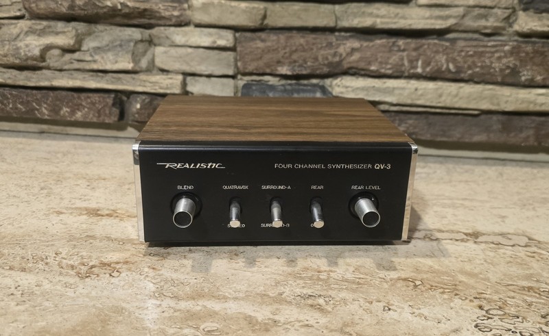 Vintage Realistic Four Channel Synthesizer QV-3 Radio Shack Surround