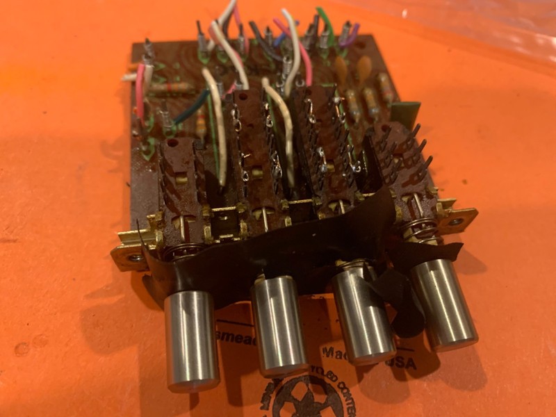Pioneer SX 626 Stereo Receiver Parting Out – Switch Circuit Assembly AWS-014-0