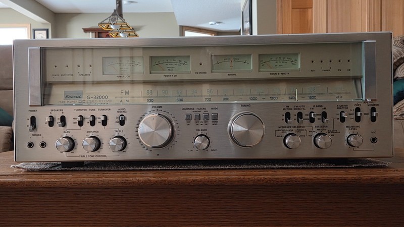 Sansui G-33000 stereo receiver gallery