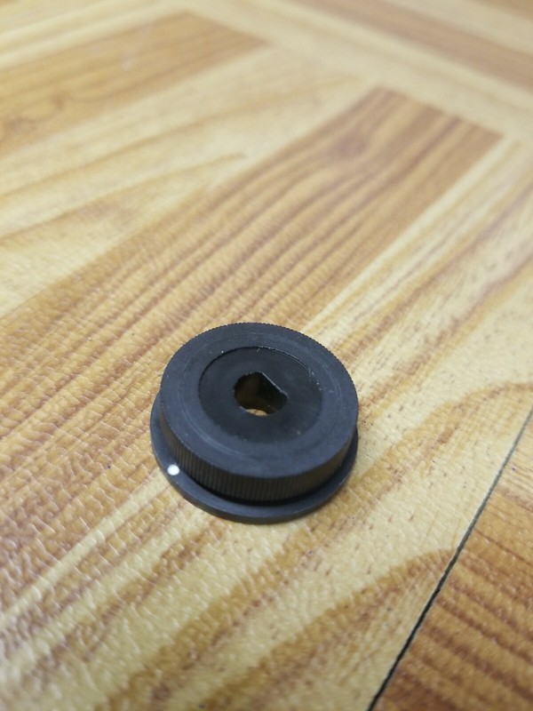 Fisher 634 Quad Receiver mid Treble bass back half knob. gallery