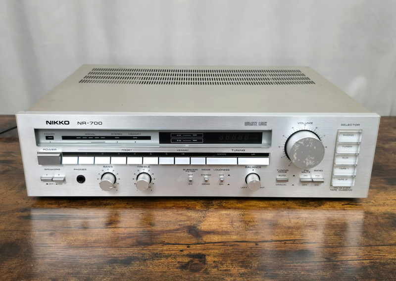 Vtg NIKKO NR-700 QUARTZ LOCK AM/FM 4 Channel Stereo Receiver – MADE IN JAPAN!