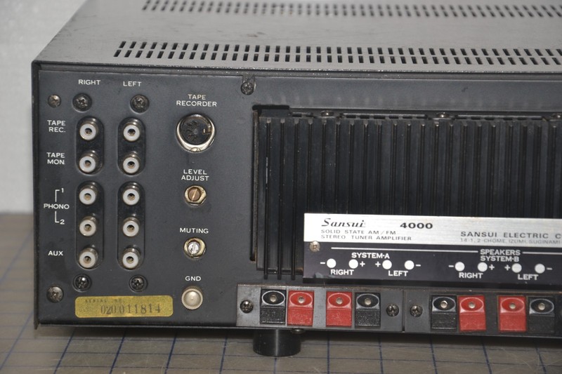 Vintage Sansui 4000 AM/FM Stereo Receiver gallery
