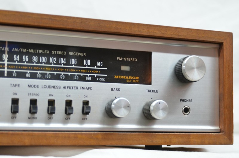 Monarch STA-260X Stereo AM FM Receiver Vintage Amp 35w TESTED WORKING Read Desc gallery