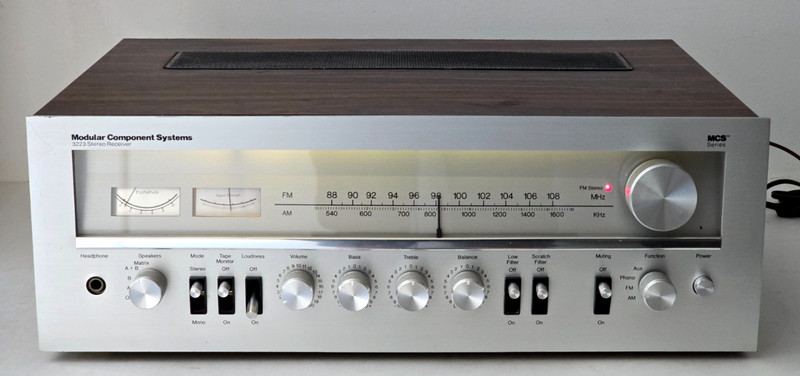 MCS Modular Component Systems 3223 AM/FM Stereo Receiver (Fully Tested/Working) gallery