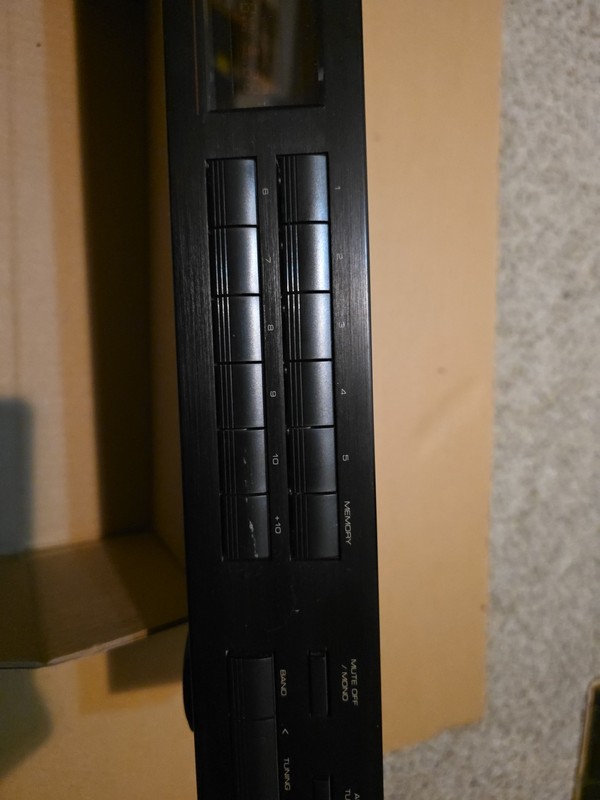ROTEL RT-940AX AM/FM Receiver Tuner NO REMOTE Black Stereo Pre-owned gallery