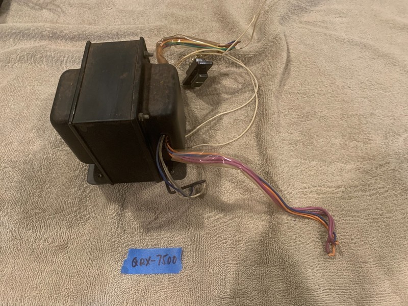 Sansui QRX-7500 Stereo Receiver – Parting Out -Power Transformer