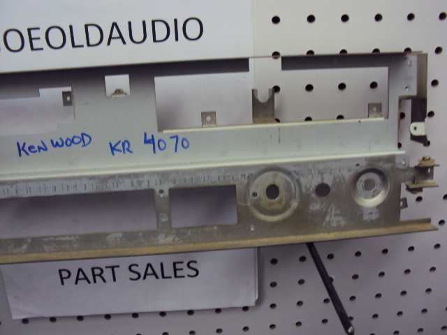 Kenwood KR-4070 Front Sub Panel. Nice Condition. Parting Out Kenwood KR 4070 gallery