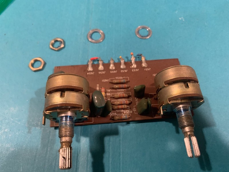Marantz 2220 Stereo Receiver - Parting Out - P650 Tone Control Volume Assembly