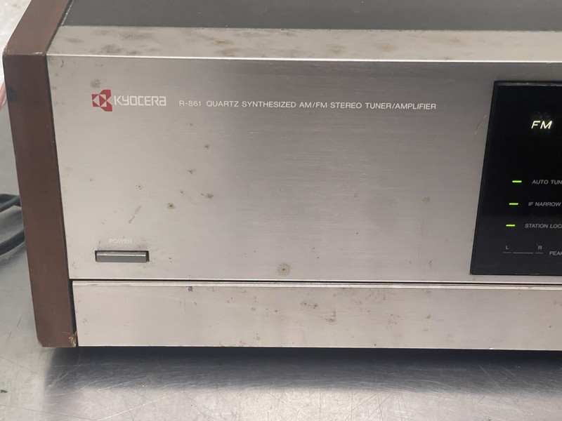 Vintage Kyocera R-861 AM/FM Stereo Tuner Amplifier gallery