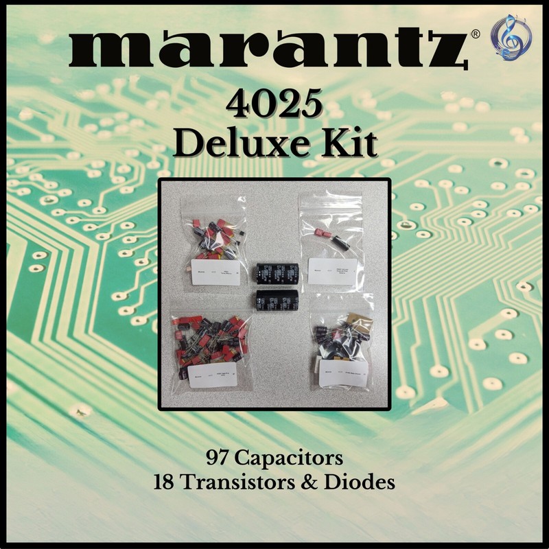 Marantz 4025 Receiver Deluxe Upgrade Kit Genuine Parts Restoration gallery