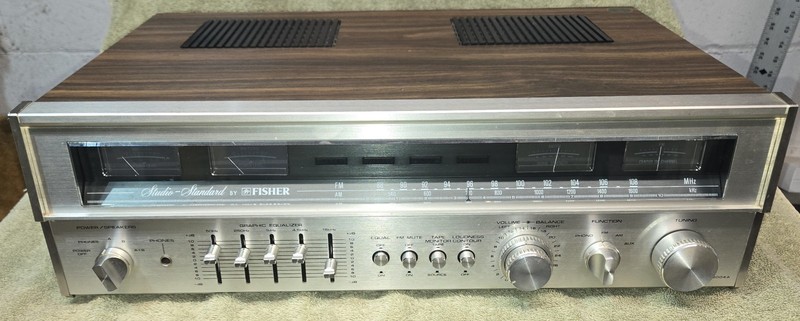 Vintage 1970s Fisher RS-2004A AM/FM Stereo Receiver 45W/C into 8Ω – Parts