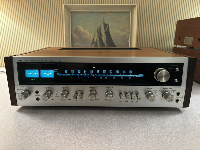 Pioneer SX-828 Stereo Receiver Fully Cleaned &Tested and working perfectly, gallery