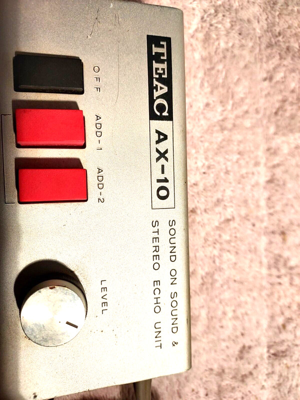 TEAC A X -10 SOUND ON SOUND STEREO ECHO UNIT gallery