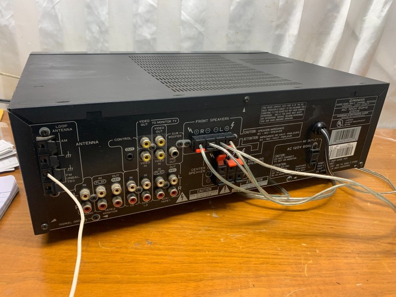 Pioneer VSX-D307 VTG Audio Video Multi Channel Surround Sound Stereo Receiver gallery