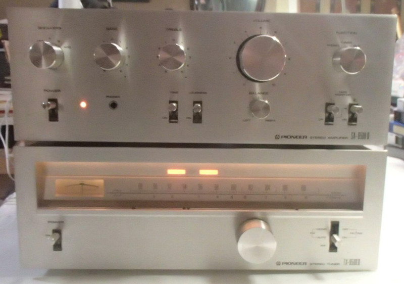 Pioneer SA-6500II Amplifier & TX-6500II Tuner Vintage Stereo Tested Working gallery