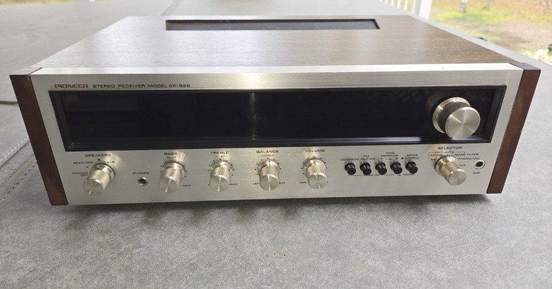 Vintage Pioneer SX-525 Stereo Receiver Wont Power On Parts or Repair Fuse Good
