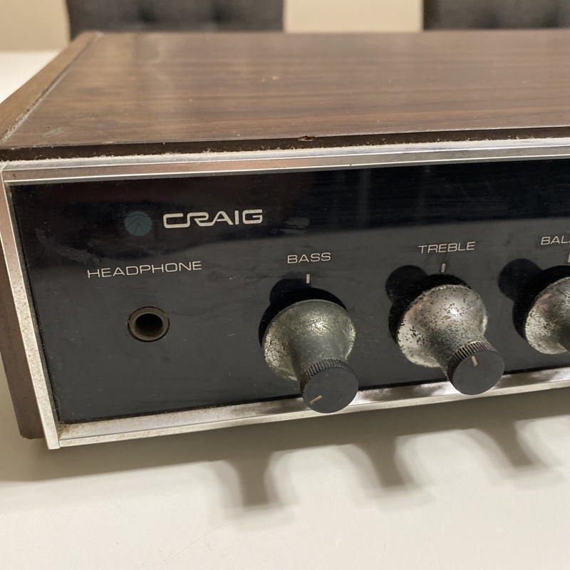 Vintage Craig 1505 AM/FM Stereo Tuner Working Condition Japan gallery