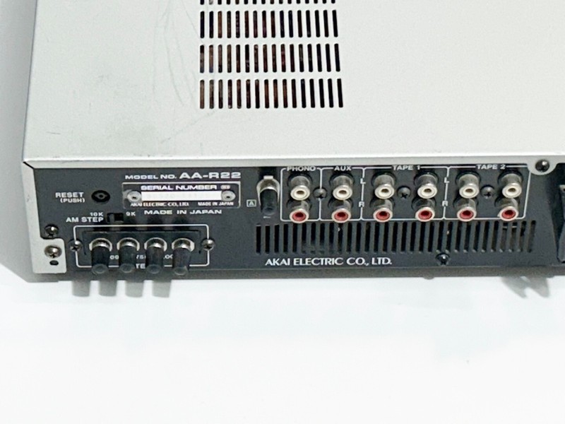 AKAI AA-R22 Home Stereo Receiver Japan Tested gallery