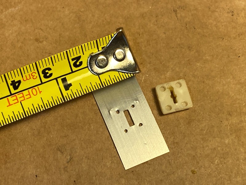 Yamaha CA-810 Large BACKING PIECE w/ Clip for Bass Treble Muting Lever Switch gallery