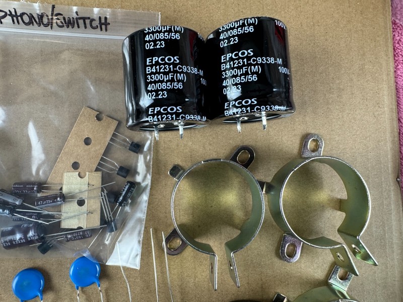 Sansui 7000 Complete Rebuild Kit High-Quality Receiver Recap Caps Transistors gallery