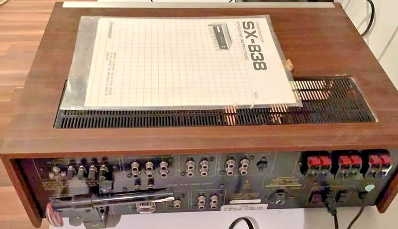 Vintage Pioneer SX-838 Receiver Amazing sound and near mint with original manual gallery