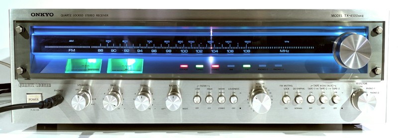 🔥【PRO SERVICED】MONSTER Onkyo TX-4500 MKII Stereo 100W Receiver! LED's💥GUARANTY gallery