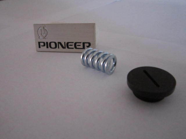 Pioneer SX-1250 SX-1050 SX-950 SX-1010 Spring & End Cap for Holder W72-092