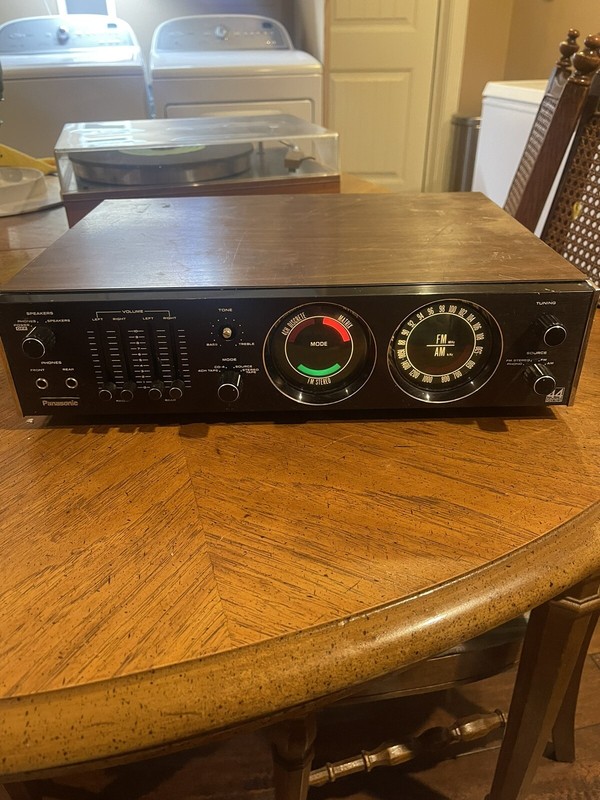 RARE Panasonic-Technics SA-505 Quad Channel Receiver TESTED WORKS