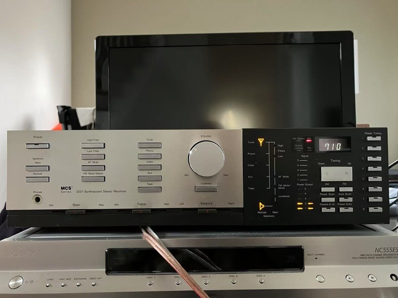 MCS 3237 Stereo Receiver, made in Japan, great
