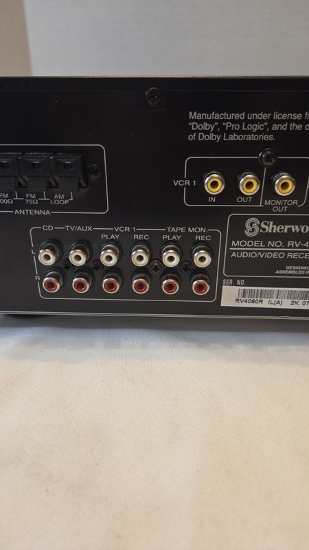 Sherwood Model RV-4060R Audio Video Receiver Tested Works gallery
