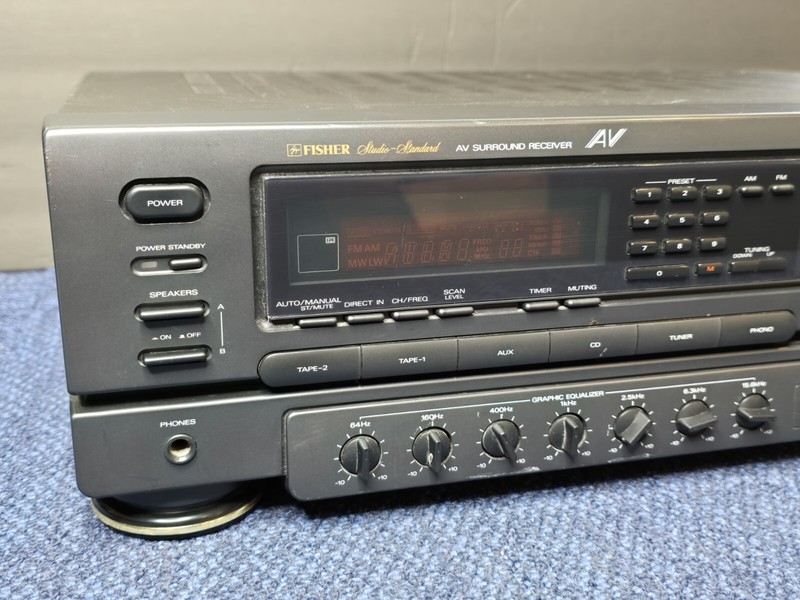 Fisher Studio Standard RS-646 AV Receiver Dolby Surround 270 Watt |Parts/Repair gallery