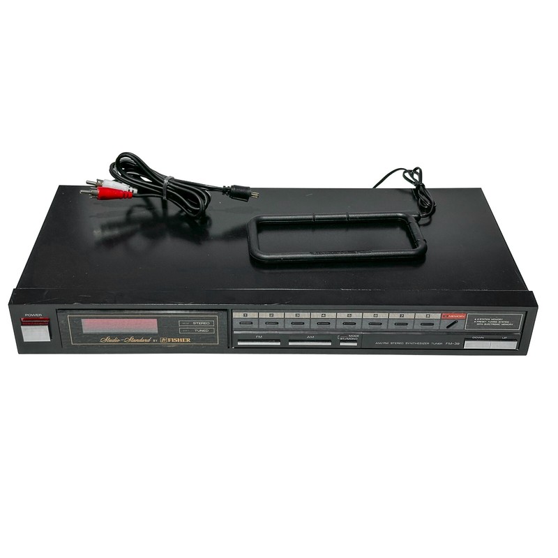 Fisher AM/FM Stereo Synthetizer Tuner FM-39
