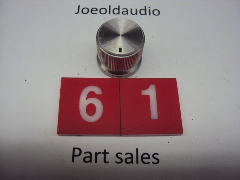 Sansui 5050/6060 Receiver Balance, Bass, or Treble Knob. Tested. Read Below.