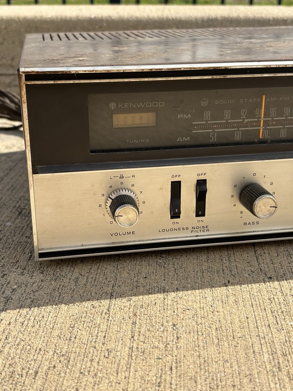 ⭐️Kenwood TK-40 Solid State AM/FM Stereo Receiver⭐️1960s⭐️Untested Bad Cond.⭐️ gallery