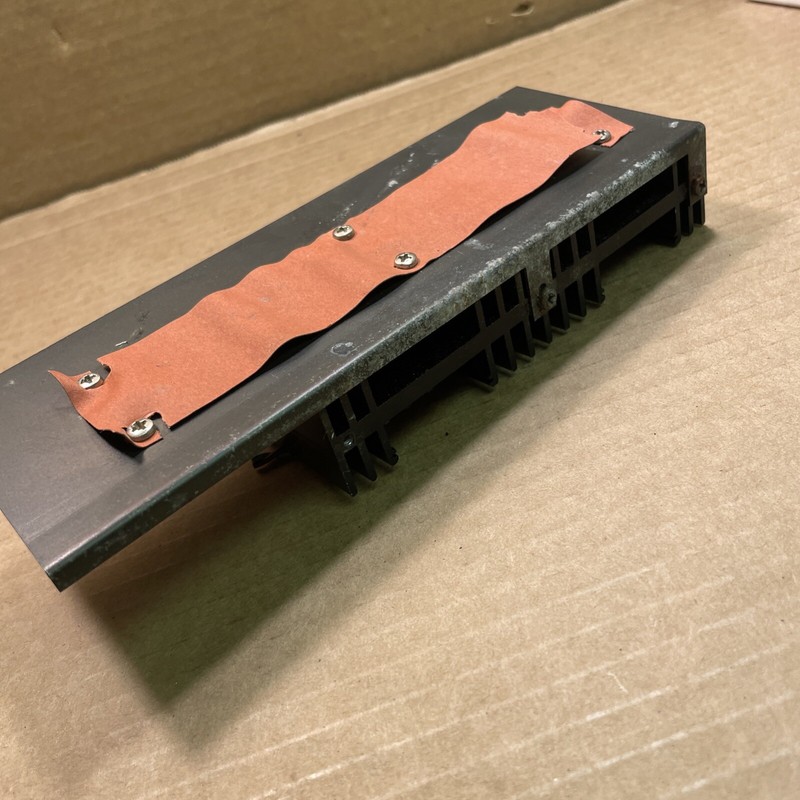 Harman Kardon 930 Receiver Genuine Parts: Complete Heat Sink w/ Transistors (#2) gallery
