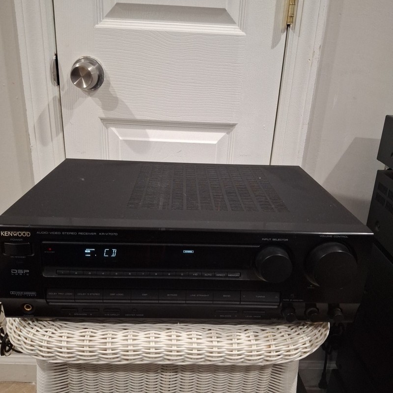 Vintage Kenwood KR-V7070 Stereo Receiver TESTED NO REMOTE gallery