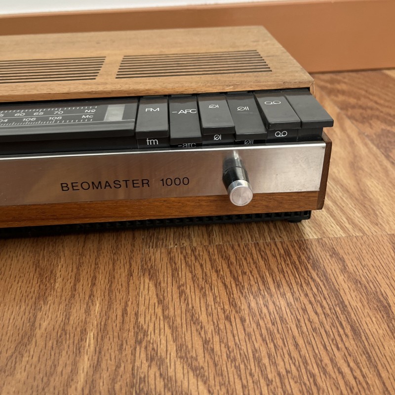 Bang & Olufsen A/S Struer-Denmark Beomaster 1000 Nice! Vintage MCM Retro gallery