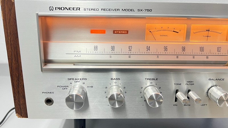 Pioneer SX-750 Stereo Receiver – Excellent Working Order, Read Description gallery