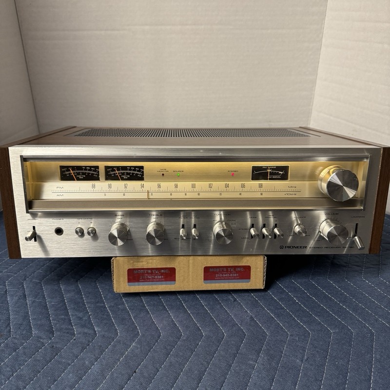 PIONEER SX-780 VINTAGE AM/FM STEREO RECEIVER – SERVICED – CLEANED – TESTED