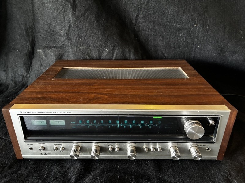 Pioneer SX 636 Stereo HiFi Receiver Vintage Amplifier Tuner