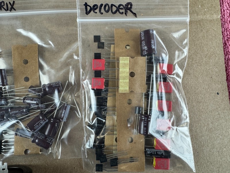 Pioneer QX-747 Complete Rebuild Kit High-Quality Receiver Recap W/ Transistors gallery