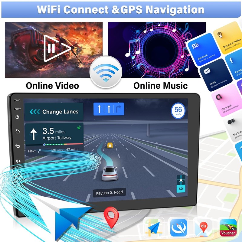 Zomolither 4G64G Android 13 Car Stereo Radio For Honda Crv 2007-2011 Apple gallery