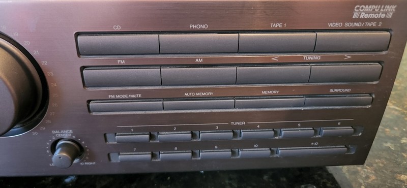 Vintage JVC RX-315TN FM/AM Digital Synthesizer Stereo Receiver No Remote gallery