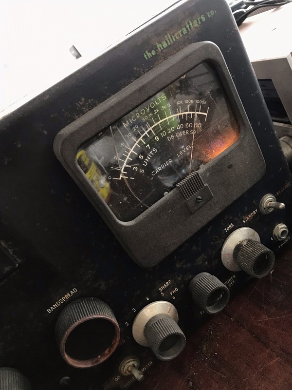 VINTAGE RARE Hallicrafters S-76 Receiver POWERING ON / PLEASE READ/ gallery