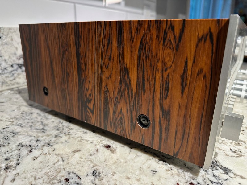 CONCEPT 2.5 Vintage 70's AM/FM Stereo Receiver w/Wood Case Japan Serviced w/LEDs gallery
