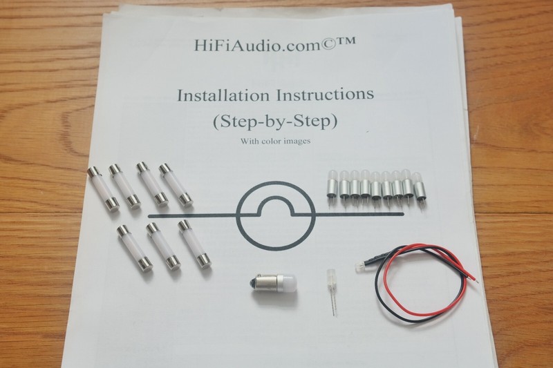 Marantz 2235B TITANIUM upgrade bulbs lights LED lamps FULL Set kit